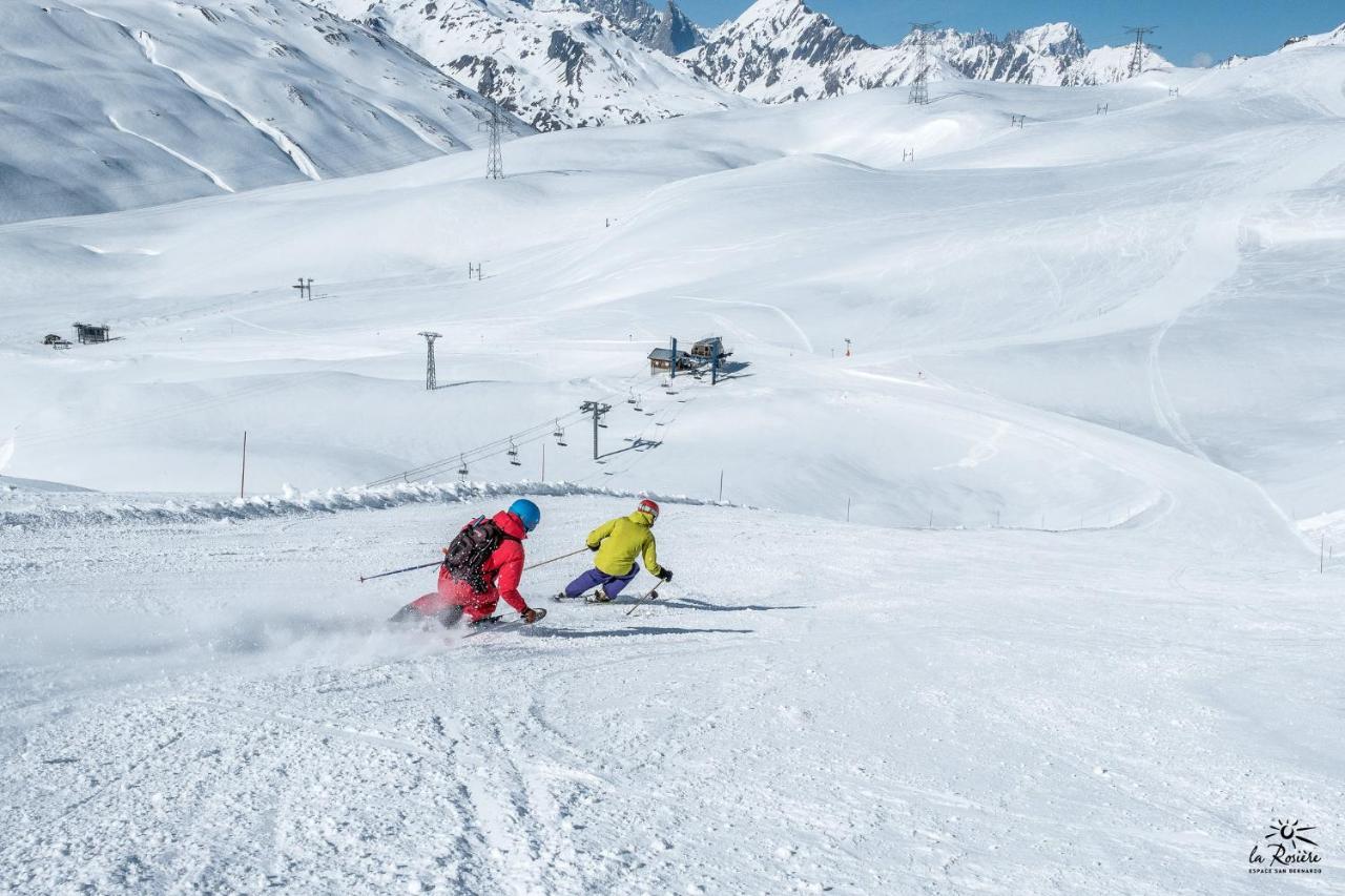 Chalet Les Clarines Leilighet La Rosiere  Eksteriør bilde
