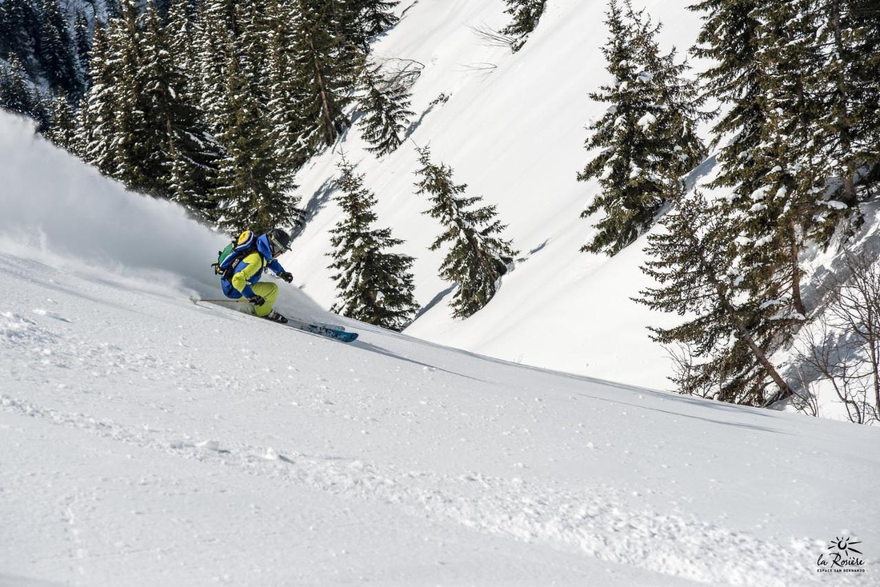 Chalet Les Clarines Leilighet La Rosiere  Eksteriør bilde